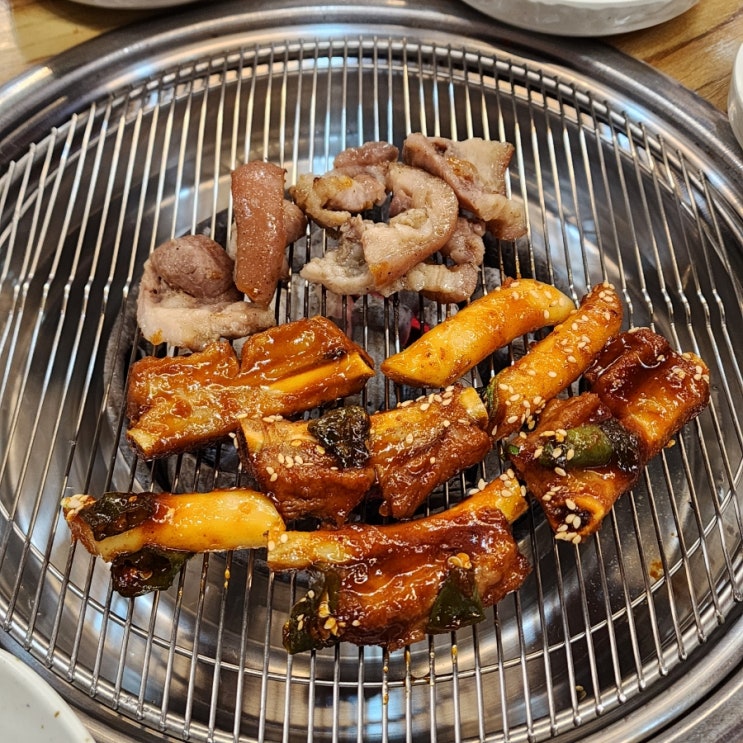  행암동맛집 머시기쪽갈비 효천지구 연말모임 솔직후기