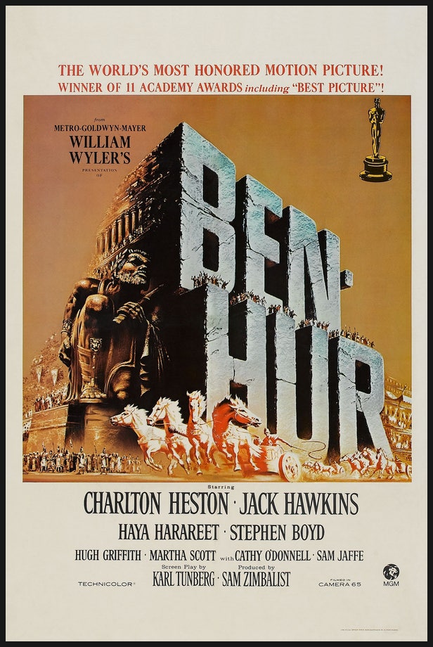 굴곡진 인생의 드라마 - 벤허 : Ben-Hur (1959)
