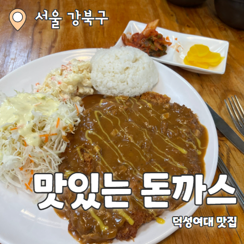  맛있는돈까스 : 4.19민주묘지역 덕성여대 경양식돈까스 맛집 내돈내산 후기