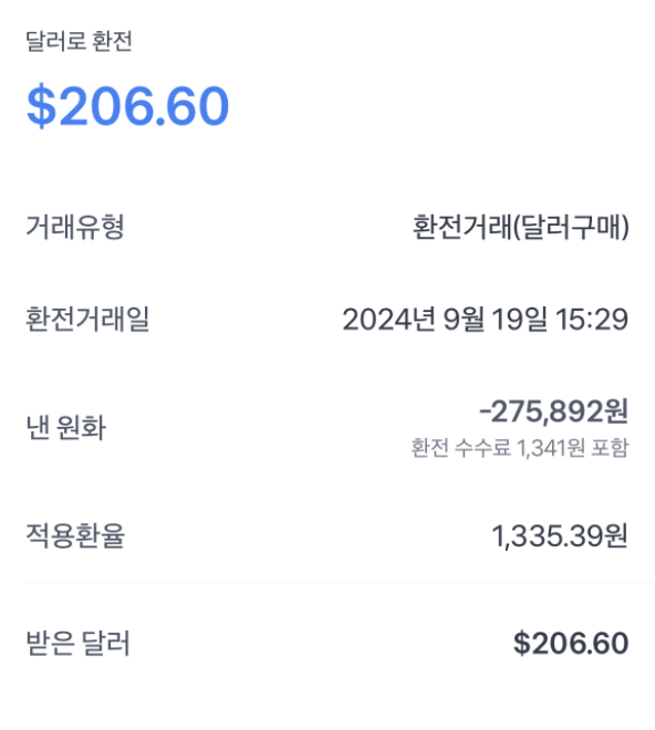  달러 1450원대! 올해 가장 잘한 일, 달러 환전