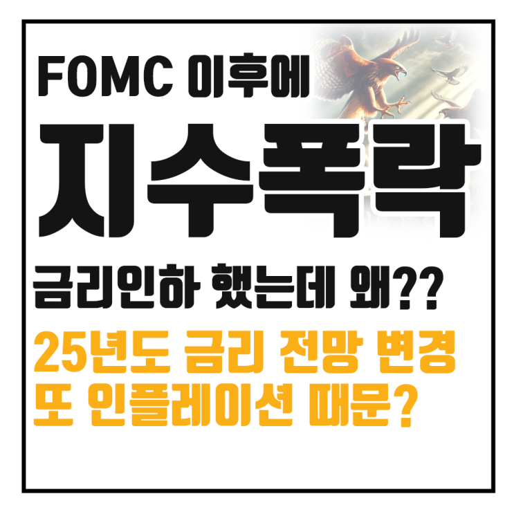  FOMC 이후 미국 주식시장 대폭락, 패닉 원인은 무엇일까?