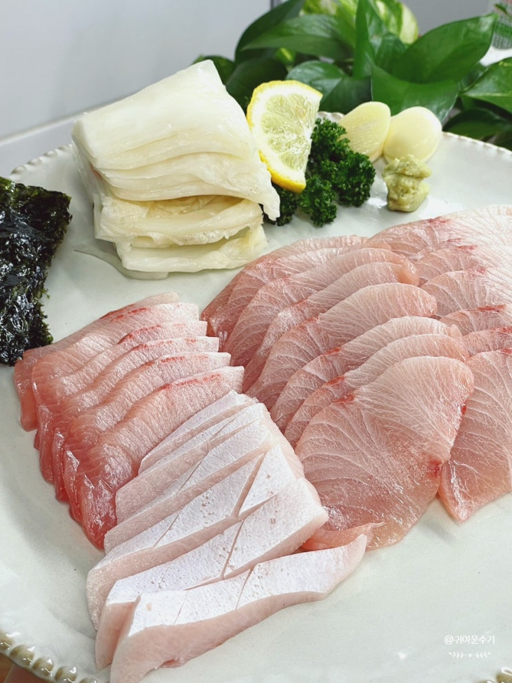  방어회 먹는법 제철 대 방어회 소스 곁들여 맛있게 이마트방어회 가격