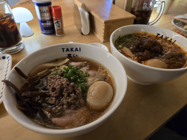  타카이 청담점 : 뜨끈한 라멘은 바로여기 강남구청 맛집