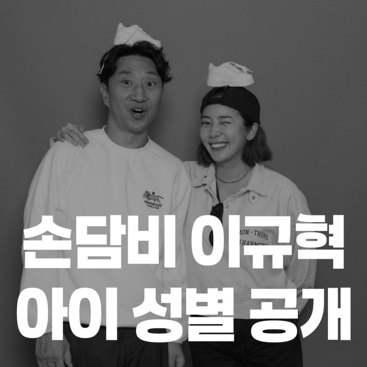 <b>손담비 이규혁</b> 부부, 첫 아이 성별 공개 '<b>손담비</b> 닮았으면...... 
