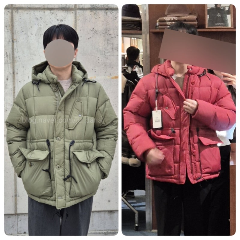 남자 패딩 추천, 유니폼브릿지 카라코람 패딩 착용샷과 구입후기