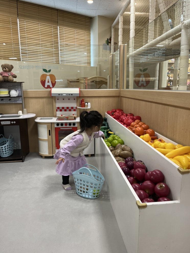  가성비 갑 키즈카페, 강동 홈플러스 “애플블록앤퍼즐”