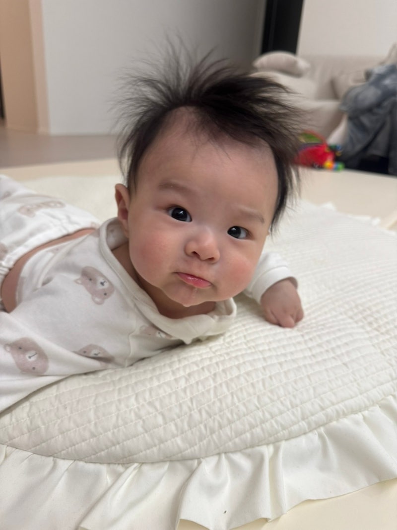 4개월 아기 예방접종 수면교육 장난감 : 네이버 블로그