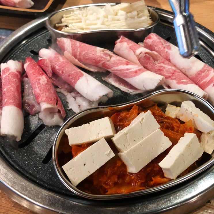  인천 동춘동 맛집 이차돌 플러스 차돌박이 소고기 냠냠