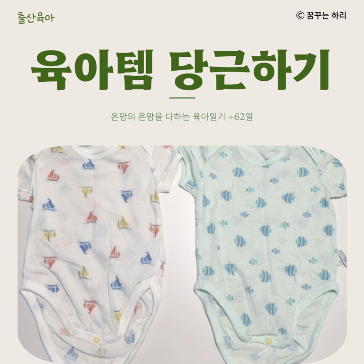  온맘의 육아일기 D+62일 9주 차 당근 마켓으로 알뜰하게 득템한 필수 육아템 후기 육아템 당근하기 2~3개월