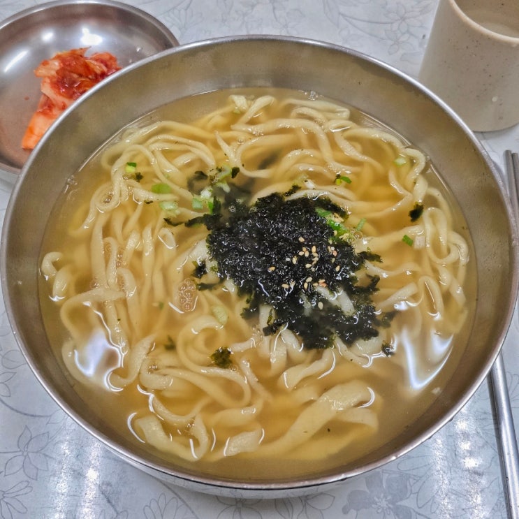  일산 맛집 | 옛날 홍두깨손칼국수 - 호수공원 칼국수 가성비 맛집 6천원의 행복