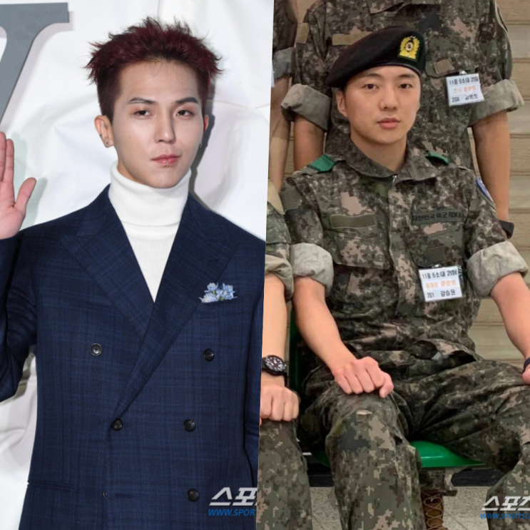 공익 <b>송민호</b> VS 모범 군대생활 <b>강승윤</b>