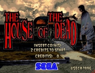  오락실 게임 기판 세가 하우스오브더데드1 Sega The house of the dead 1