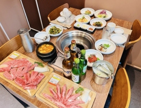  대전 서구 월평동 한우 맛집 연말 회식장소 금한한우