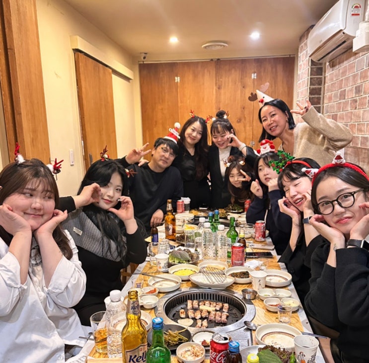  모두가 반짝이는 별 예다연 울산대점 연말 친목회