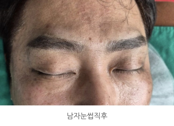  전주눈썹문신 남자눈썹 , 반영구 맛집에서 해보면 좋은점!