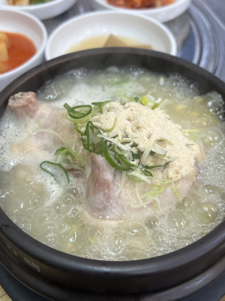  부천삼계탕맛집 [덕화한방삼계탕한방오리]원미동 몸보신 가족모임 추천