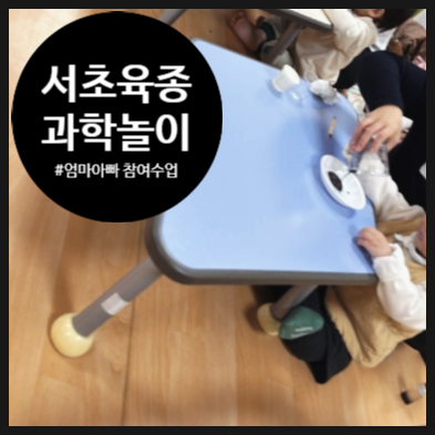  [서초육아종합지원센터] 밀고~ 당기는~ 과학 놀이  | 전문강사 | 가족놀이 | 오해피데이지