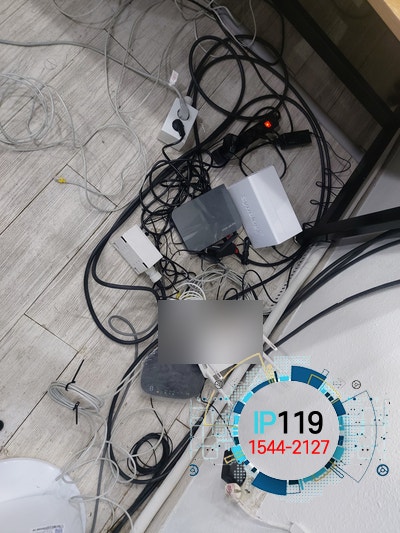  강원도 원주 사무실 엉킨 랜선 정리로 인터넷속도 향상시킨 후기