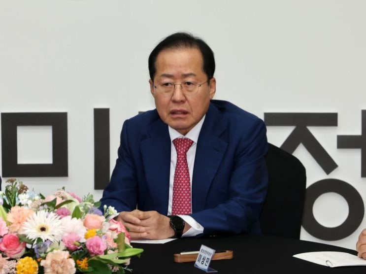 <b>홍준표</b> "상대가 범죄자 이재명이라 다행" <b>대선 출마</b> 공식화?
