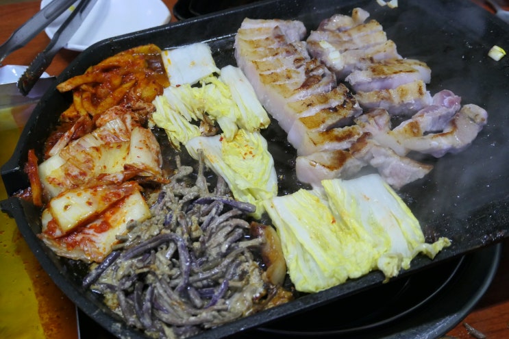  [용산역 삼겹살 맛집]노포고깃집 가람떡갈비에서 삼겹살과 떡갈비 먹고 왔어요!!