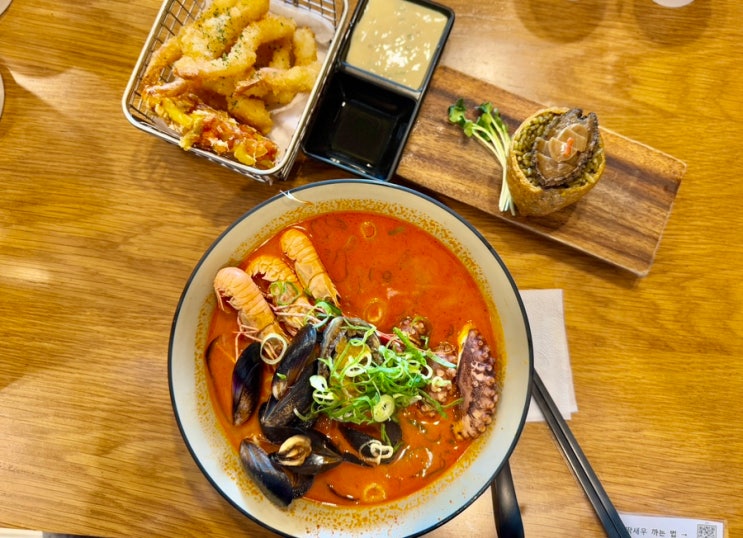  서귀포 해물라면 정방폭포 맛집 제주곶서귀포해물라면