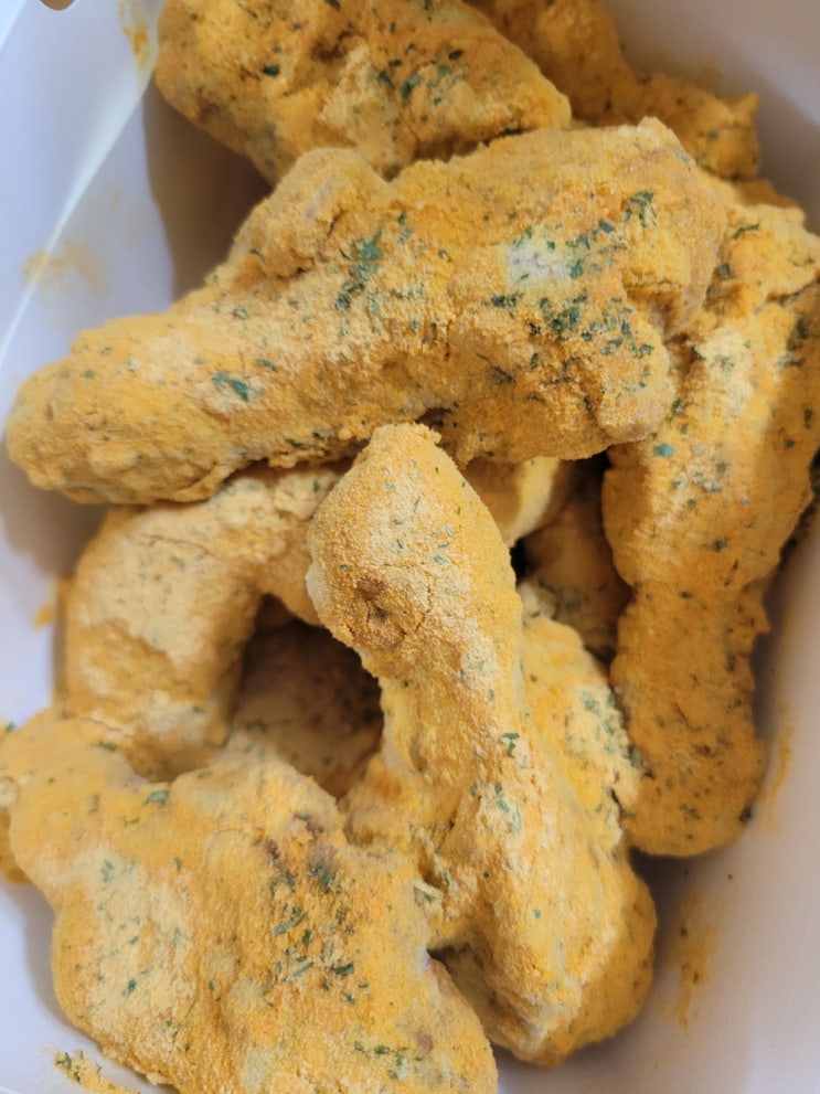  주말 저녁 BHC뿌링클 치킨으로 해결했어요(내돈내산)