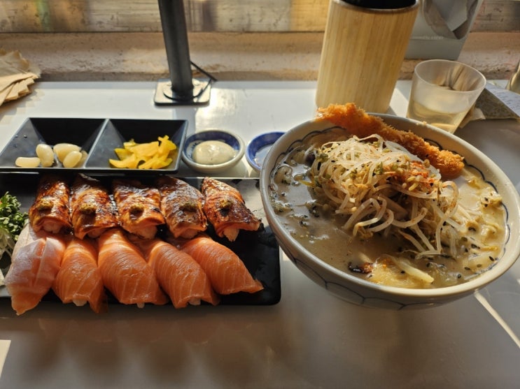  부산 연어 맛집 하라식당 광안점 연어초밥 존맛탱 (주차, 예약, 맛)