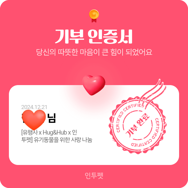 반려견용품 체험단 모집 인투펫 어플 앱테크 | 포인트 기부