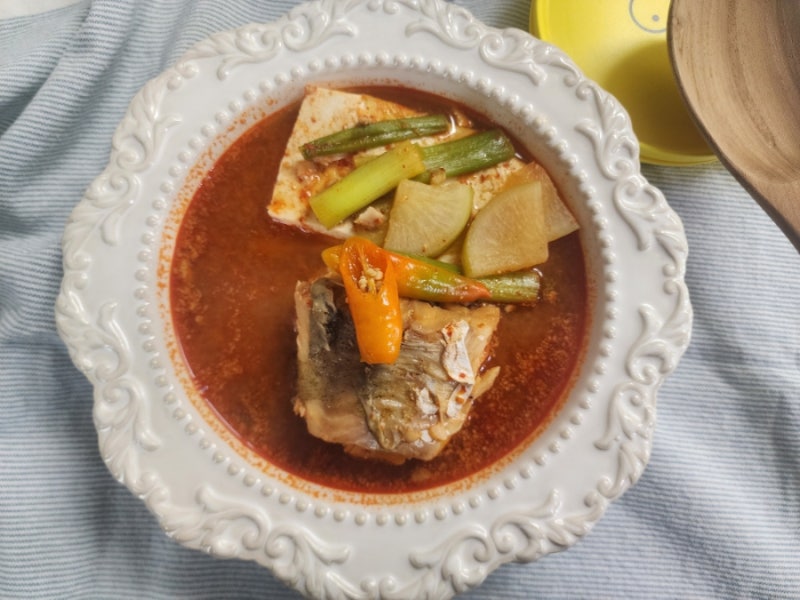 통태탕끓이는법 동태찌개 레시피 얼큰한 국물