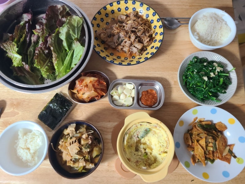 다담 고깃집 된장찌개 양념으로 맛있는 된장찌개