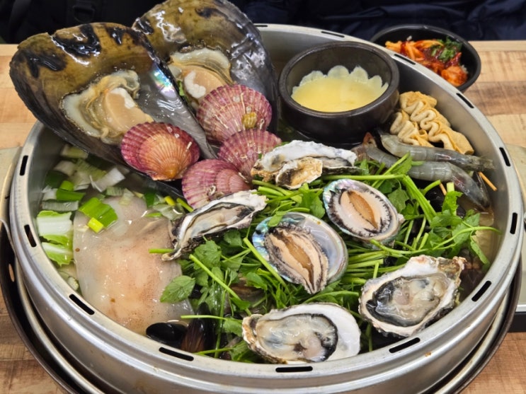  [조개진] 따뜻한 조개전골 잠실역맛집