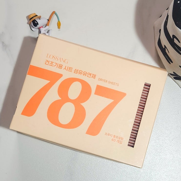  정전기 방지 드라이시트 787 건조기용 섬유유연제 친환경 살림템