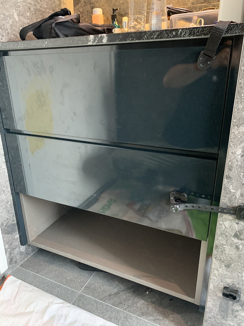 서울강남 3단 서랍장 고장난 레일교체