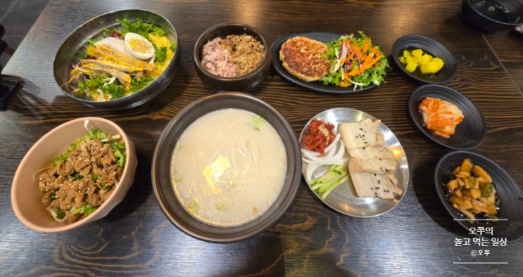  [수원 성균관대역 맛집] 육전면사무소 수원성균관대점 / 육전 비빔냉면 정식, 불고기 사골 떡 면 정식 추천