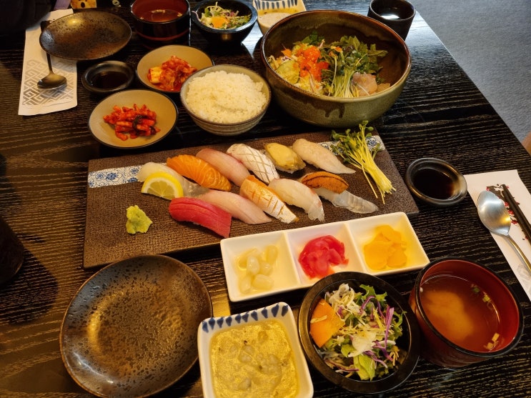  분당 스시 맛집 코코로 초밥세트 회덮밥 리얼후기