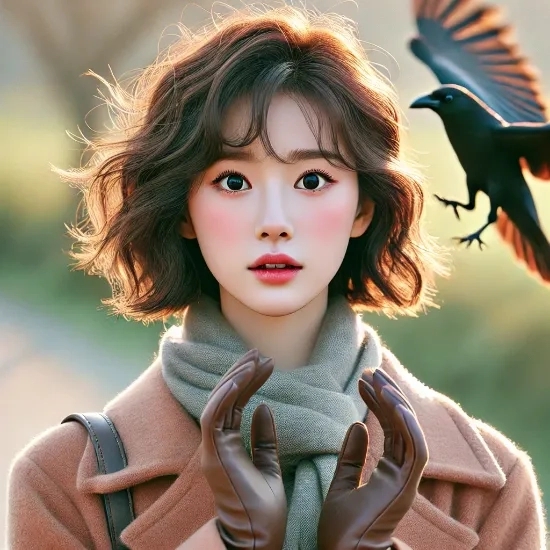  까마귀 강남 도심 한복판에서 사람을 공격하며 벌어진일?