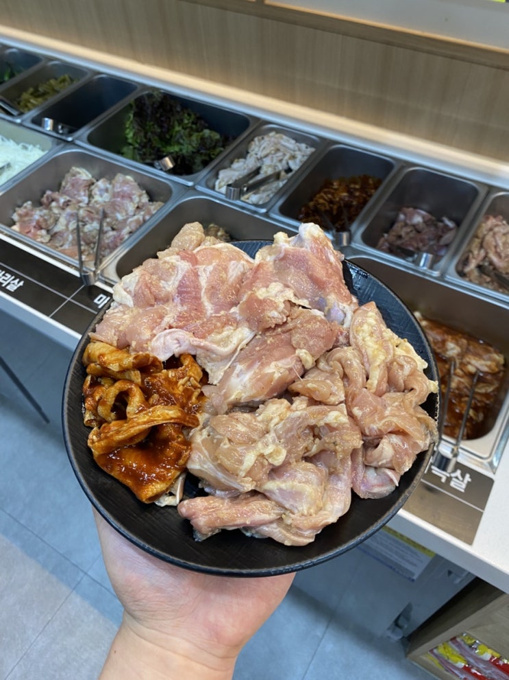  군산 천계산장 닭구이 군산무한리필 미장동웨이팅맛집 단체석완비 가성비 군산고깃집