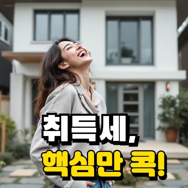 취득세 계산 똑똑하게 완벽 정복하기! (feat. 꿀팁 대방출)