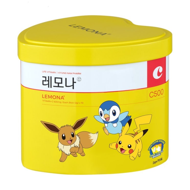  레모나 산 포켓몬 에디션, 140g, 1개