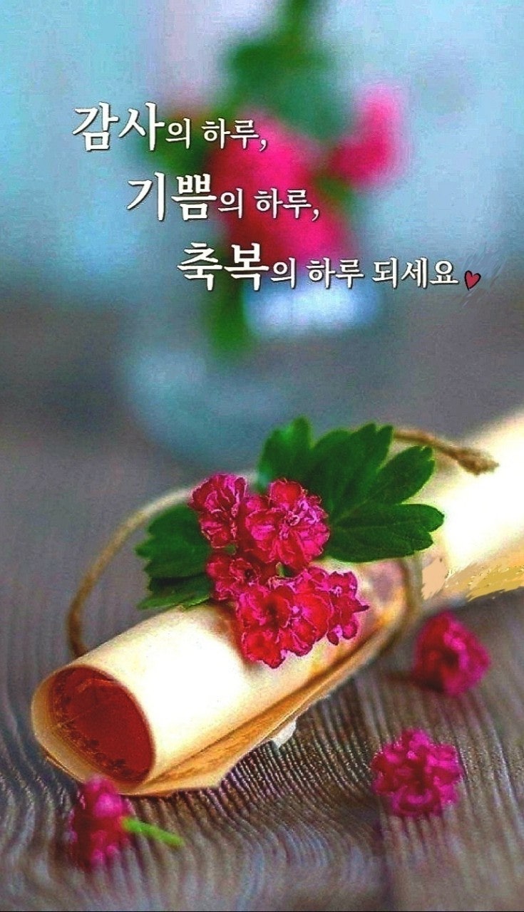  안부 미루지 마세요...!!!