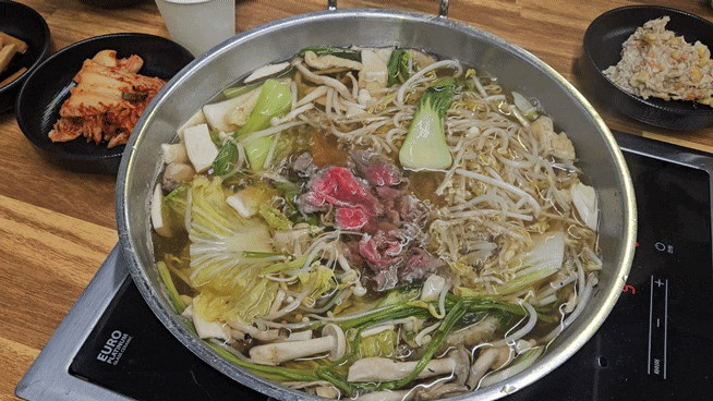  밀양 샤브샤브 단장면 맛집<밀양샤브칼국수>