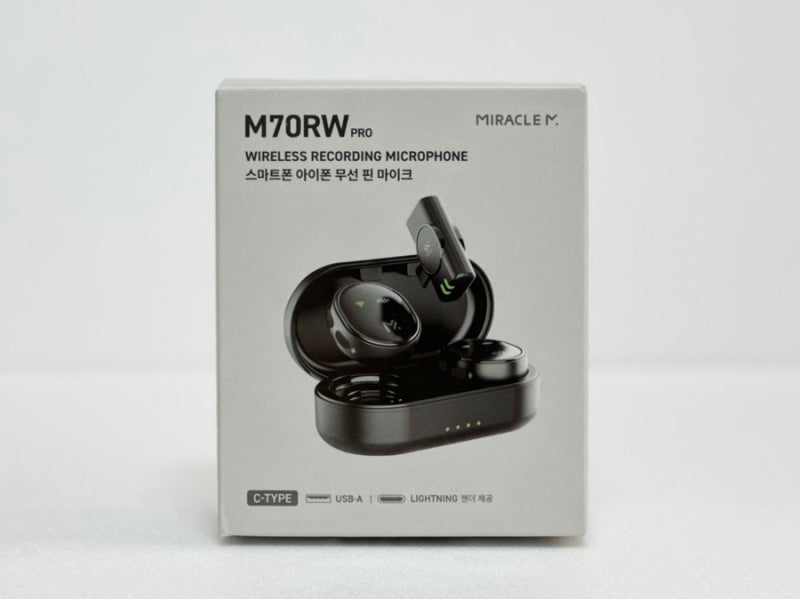 미라클엠 무선 보이스원 프로 마이크 제품 이미지 0