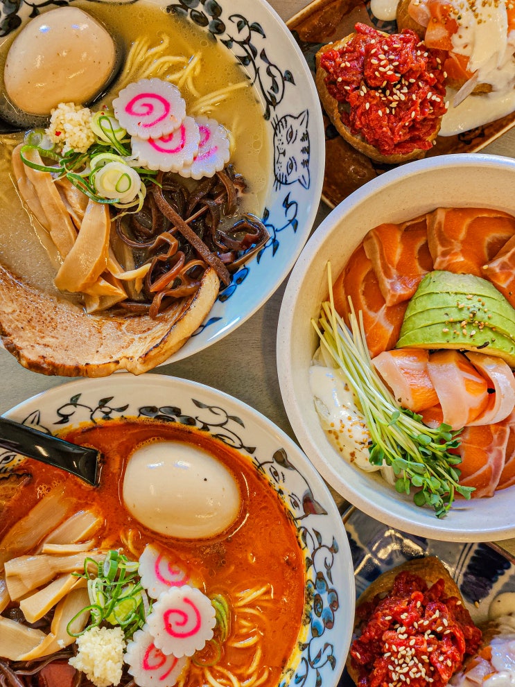  인천 논현동 맛집 고루도 돈코츠라멘 유부초밥 연어 인천 논현 맛집 추천!