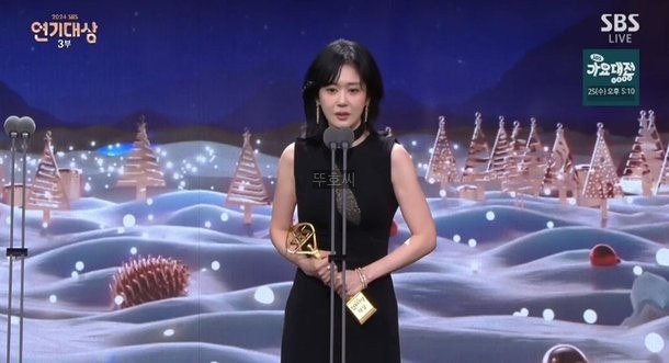 <b>장나라</b> 한국 최초 가요<b>대상</b>... 동시 수상 기록 <b>굿파트너</b> 시청률은