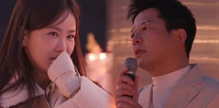 <b>미우새 김준호 김지민</b> 결혼 프로포즈 반지 감동적인 순간... 