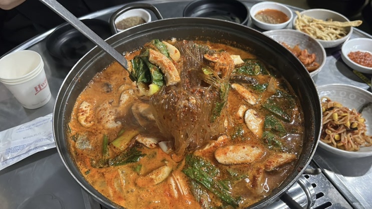  [부평 고기집] 불타는주먹다짐 곱창전골 추천 _n번째 방문중
