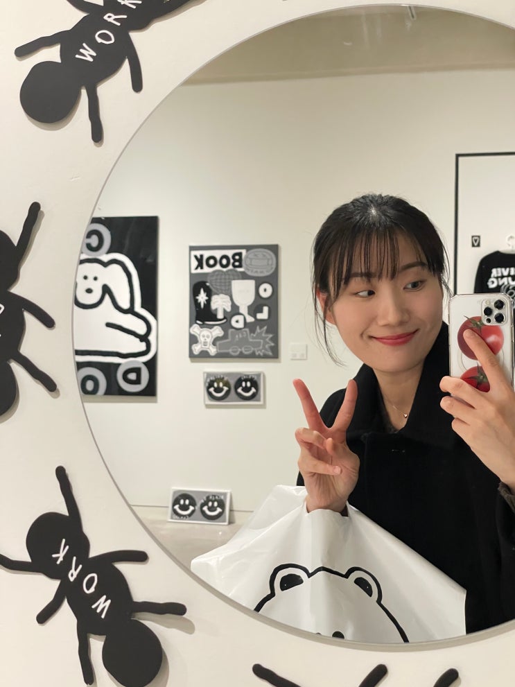  하루 일기 ️ | 모남희X피스마이너스원 팝업, 이나피스퀘어 아카이브 전시