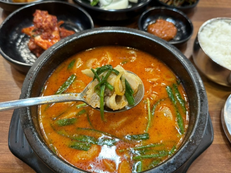  인천 청라 뜨끈한 국밥 땡길땐! 탐라순대국감자탕