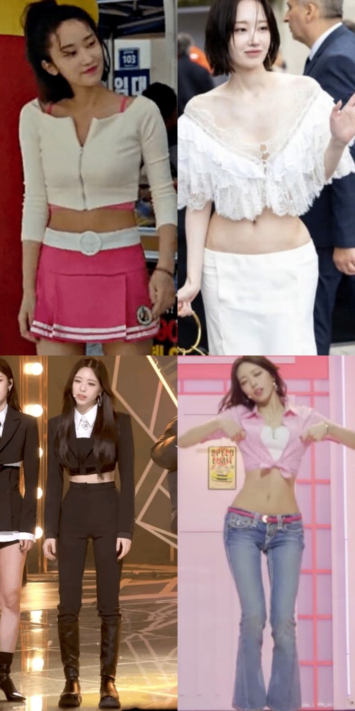 '전종서 골반' 잇지 유나 허리라인 만드는 운동(+문가비 허리)➕ '허파고리' 수술 전후, 필러 ....