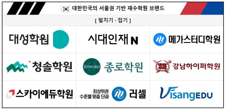  학원 광고 나무위키가 유용합니다